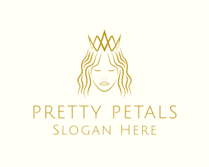 Luxury Beauty Queen Fashion logo design