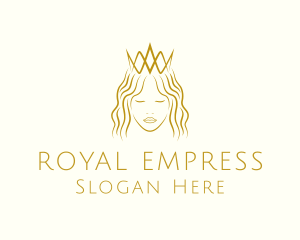 Empress - Luxury Beauty Queen Fashion logo design
