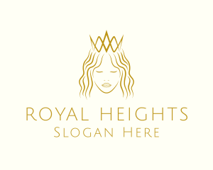 Luxury Beauty Queen Fashion logo design