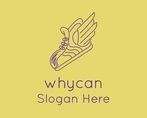 Fly Wing Sneaker Logo