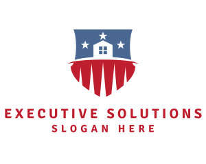 President - USA Real Estate logo design