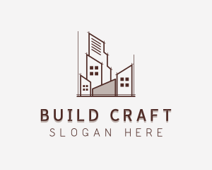 Building Architect Structure logo design