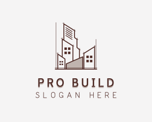 Building Architect Structure logo design