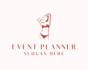 Swimsuit - Sexy Woman Lingerie logo design