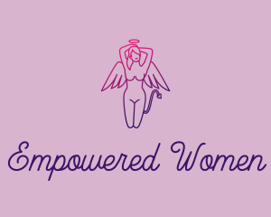 Adult Sexy Lady  logo design