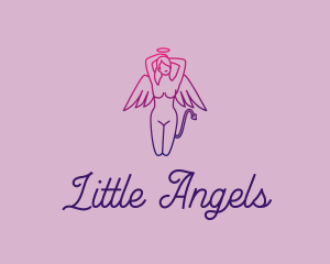 Adult Sexy Lady  logo design