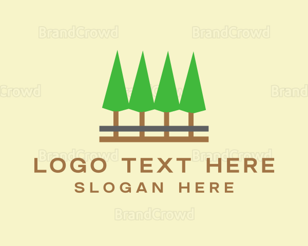 Pine Tree Forest Logo