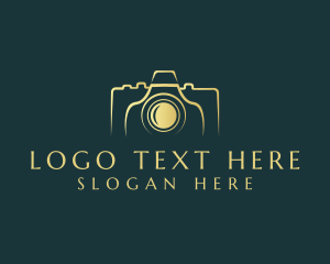 Dslr - Camera Photography Studio logo design