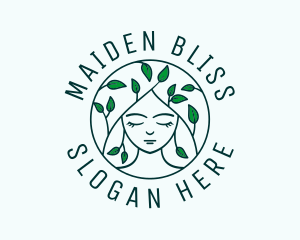 Maiden - Organic Beauty Maiden Cosmetics logo design