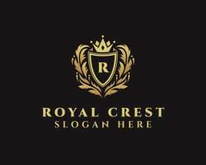 Royal Crown Crest logo design