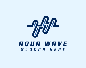 Generic Wave Line  logo design