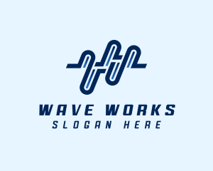 Generic Wave Line  logo design