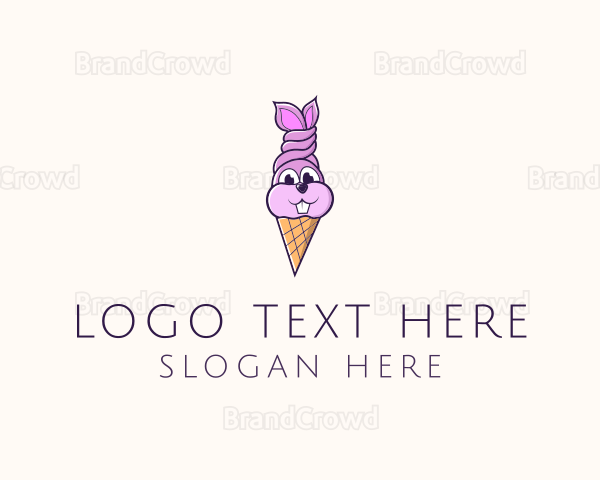 Rabbit Ice Cream Logo