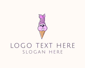 Rabbit Ice Cream Logo