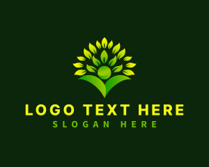 Agriculture Plant Farm Logo