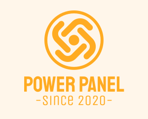 Panel - Summer Sunrise Flower logo design