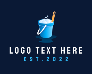 Bucket - Sanitation Utility Bucket logo design