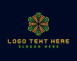 Futuristic - Software Programming Technology logo design