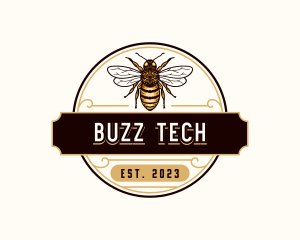 Bee Insect Wildlife logo design