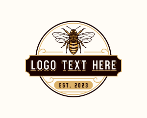 Bee - Bee Insect Wildlife logo design