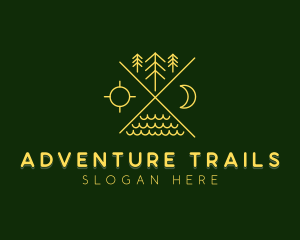 Environment Nature Adventure logo design