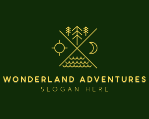 Environment Nature Adventure logo design