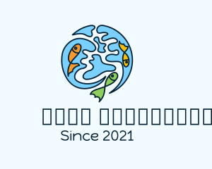 Ocean - Aquatic Fish Farm logo design