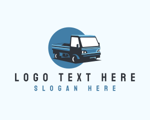 Hauling - Transportation Pickup Truck Delivery logo design