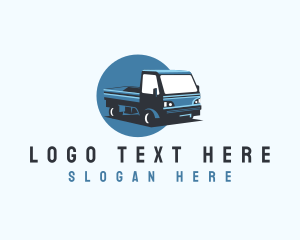 Tow Truck - Transportation Pickup Truck Delivery logo design