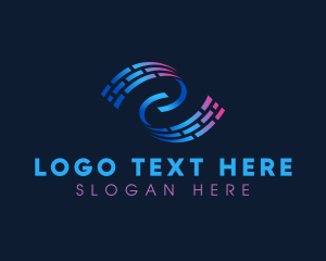 Abstract Digital Printing Media Logo