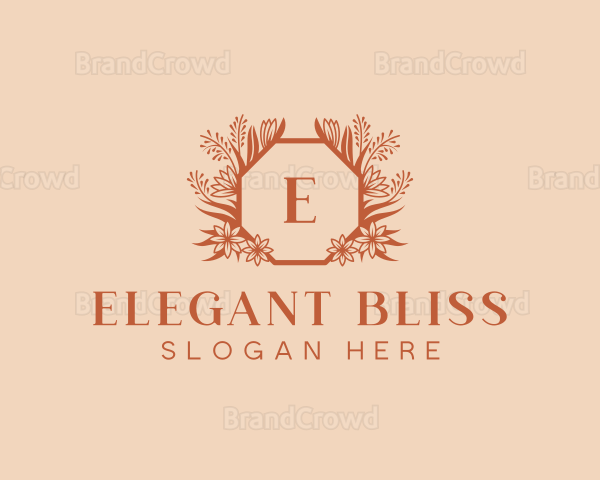 Wedding Beauty Floral Logo