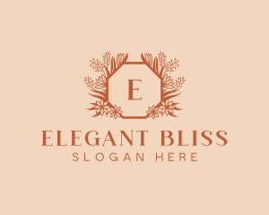 Wedding Beauty Floral logo design