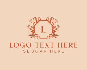 Wedding Beauty Floral Logo