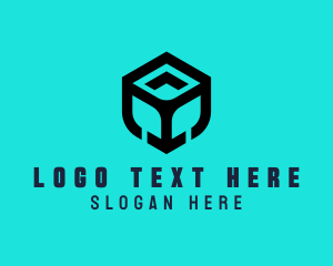 Digital - Digital Cube Technology logo design