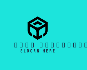 Gamer - Digital Cube Technology logo design