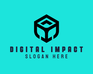 Digital Cube Technology logo design