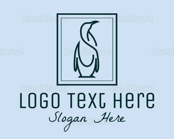 Penguin Picture Frame Logo