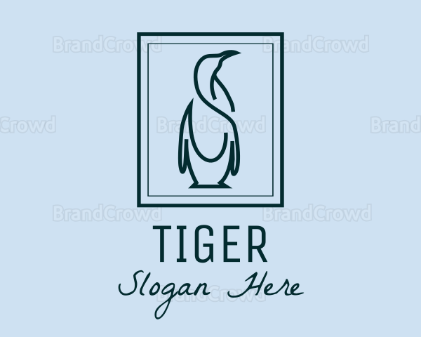 Penguin Picture Frame Logo