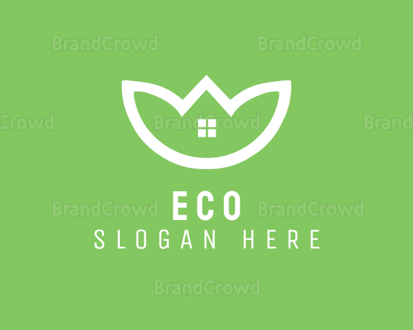 Eco Home Leaf Logo