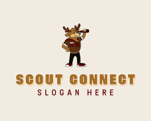 Moose Scout Ranger logo design