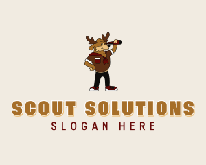 Moose Scout Ranger logo design