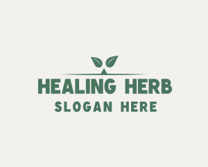 Nature Plant Herb logo design