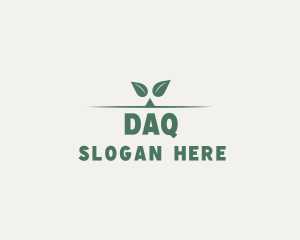 Vegan - Nature Plant Herb logo design