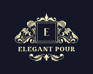 Elegant Flower Boutique logo design