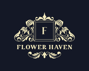 Elegant Flower Boutique logo design