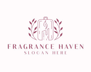 Scented - Decoration Scented Candle logo design