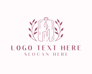 Scented - Decoration Scented Candle logo design