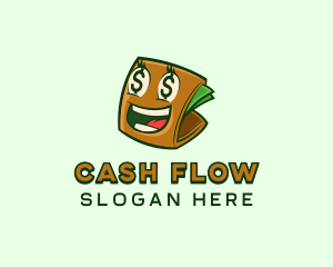 Wallet Money Cash logo design