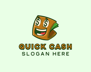 Wallet Money Cash logo design