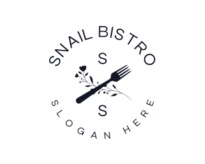 Flower Fork Bistro logo design